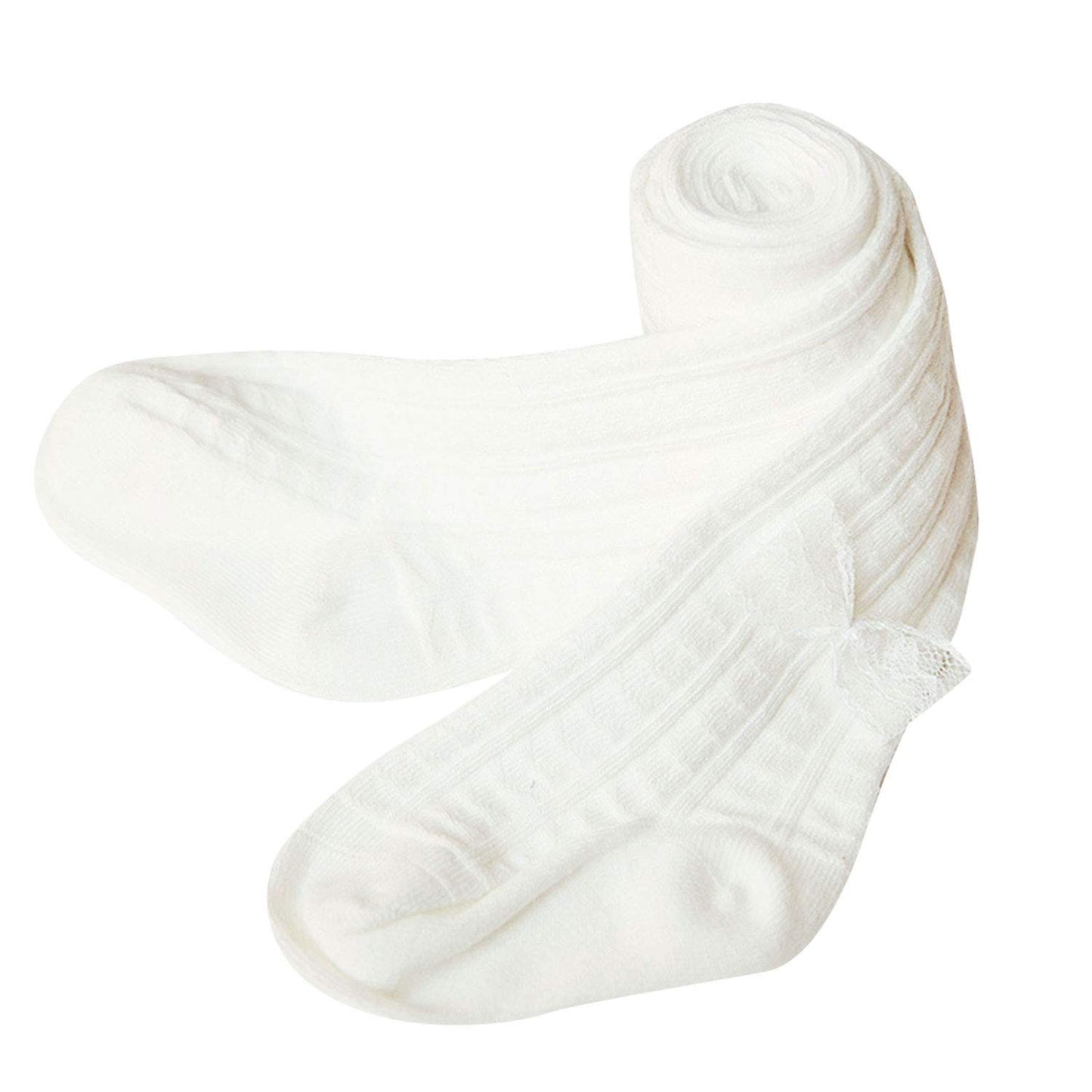 Zando Baby Tights Girl Leggings - Toddler Stockings Newborn Pantyhose Cable Knit Seamless Baby Girl Infant Tights For 6-12 Month