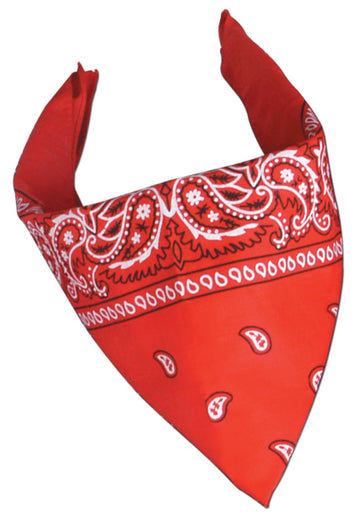 Red Bandana Party Accessory (1 Count)