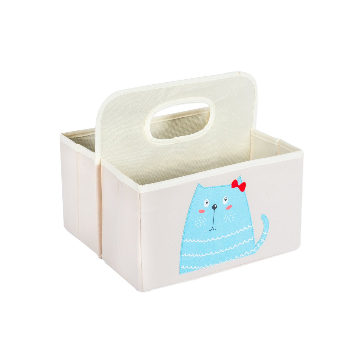 DII Kids SpaceSaving Storage Bin, Caddy, Kitty