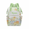 Personalized Forest Animals Giraffe Elephant Lion Monkey Monogram Diaper Bag with Name Nappy Bags Daypack Mummy Backpack Persona