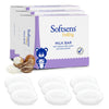 Softsens Baby Moisturizing Milk Soap Bar Enriched With Natural Milk Cream & Shea Butter I Dermatologically Tested & Paraben Free