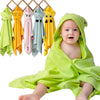 Milk&Moo Sangaloz Baby Bath Towel | 100% Cotton Hooded Baby Towel | Baby Bath Essentials | Swaddle and Towel for Newborn to 2 Ye