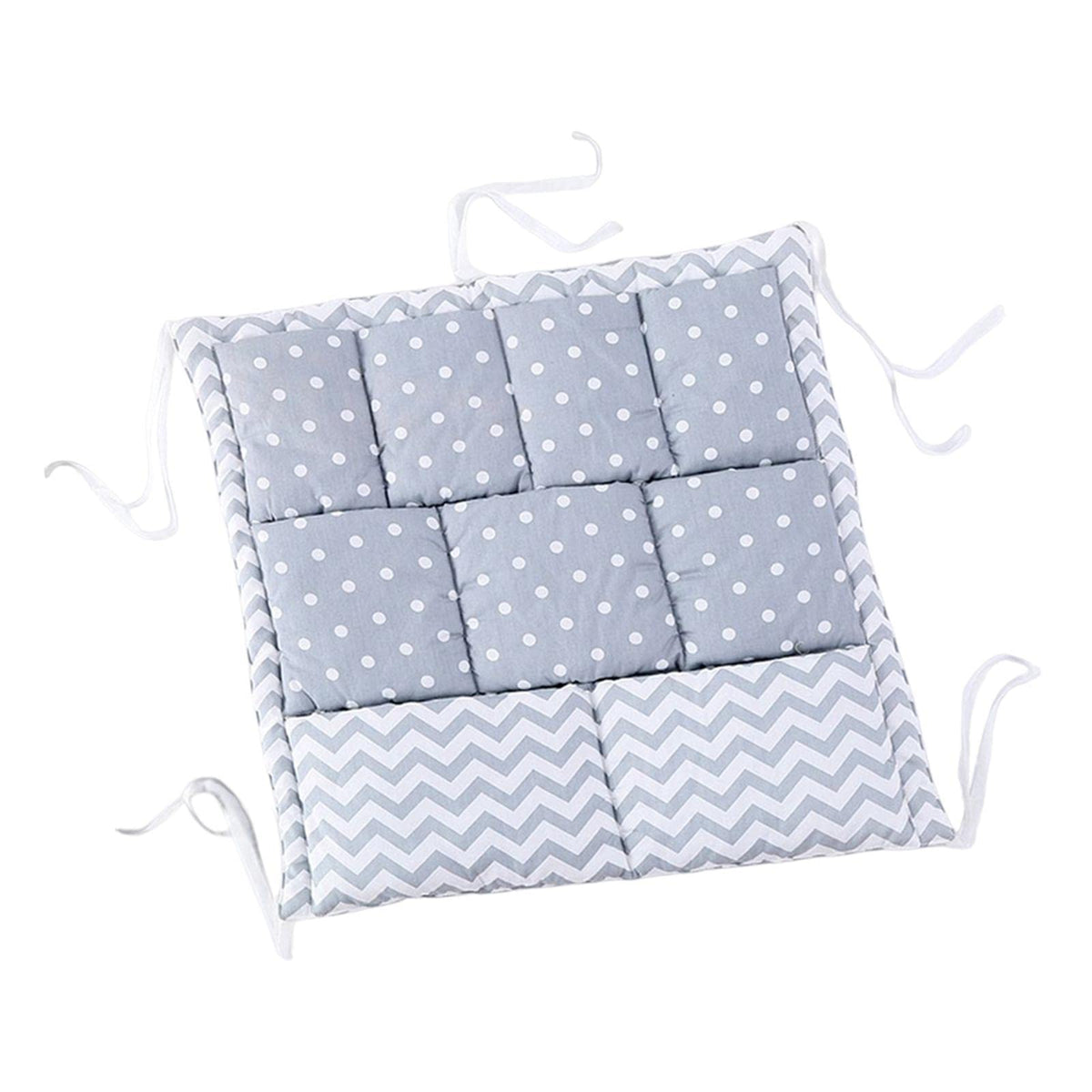CALANDIS Baby Crib Hanging Storage Bag Toys Clothing Organization for Wall Gray | Diapering