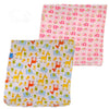 2Pcs Pack Monvecle Baby Infant Waterproof Cotton Changing Pads Washable Resuable Diapers Liners Mats (2Pcs Pink-28'X20')