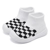Baby Boy Girl Non-Skid Indoor Infant Walking Shoes Breathable Warm Elastic Sock Shoes With Memory Sole Protect Toes Outdoor Snea