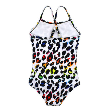 Honisen Baby Girls One Pieces Swimsuit Cute Swimwear Bathing Suits Mottling 2T