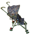 AmorosO Single Umbrella Stroller for Toddler - Travel Stroller for Babies - Sun Protection Cover - Nylon Fabric Material - Metal