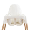 Yeah Baby Goods Wipeable Ikea Antilop Highchair Cushion Cover (White) - Soft, Waterproof Baby High Chair Cover