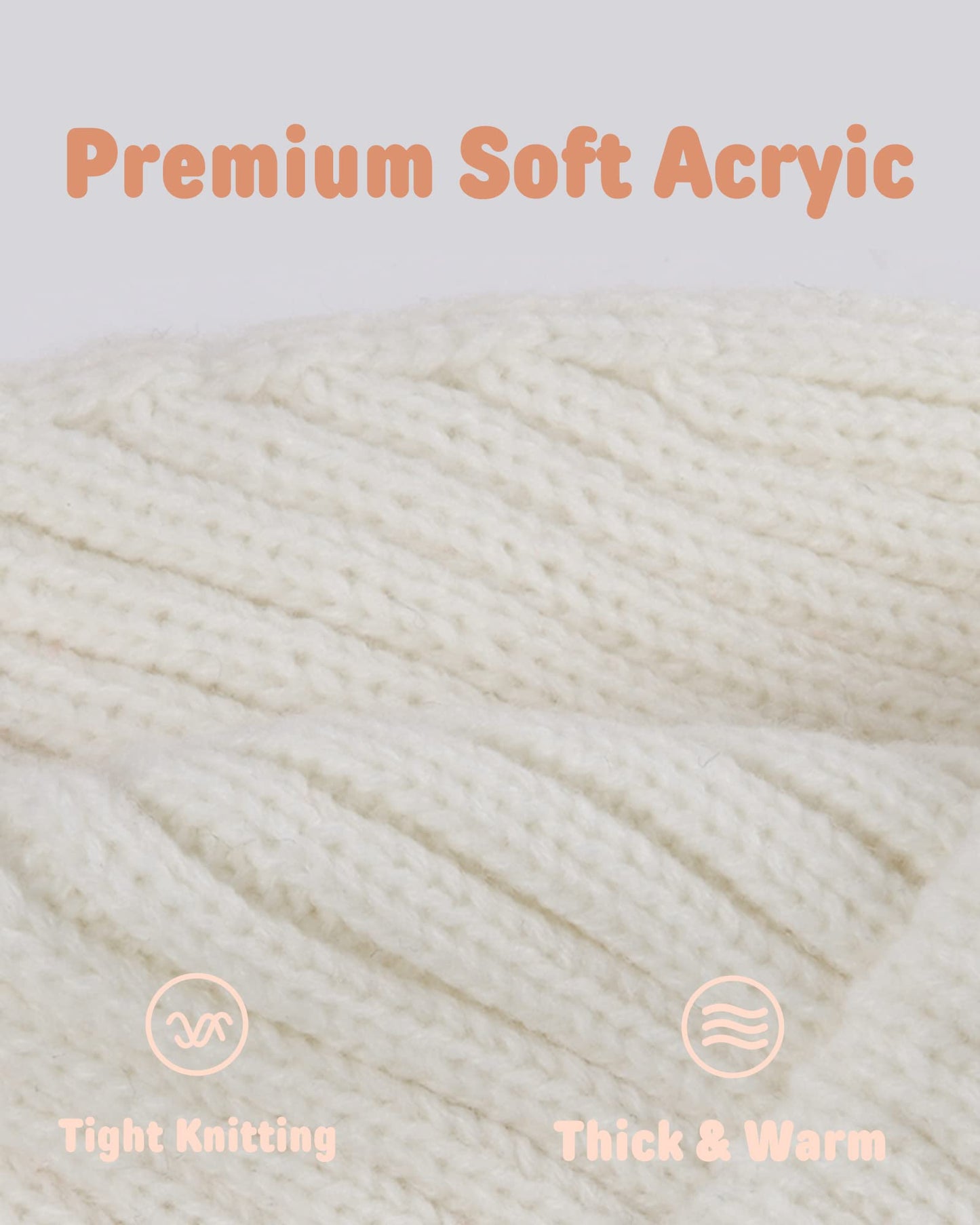 Baby Beanie Fleece Lined Toddler Winter Hat With Ear Flaps Little Girls Boys Warm Hats Cute Beanies For Kids