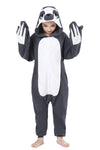 Canasour Anime Sloth Onesie Unisex Halloween Pajamas Costume Kids For 10-12 Years Boys Party Cosplay Pyjamas (Height 56-59 , 1
