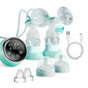 Smart Mommy Electric Breast Pump, High-Definition Lcd- Portable Breast Pump, Backflow Design, 2 Modes Pumps And 9 Levels- Extrac