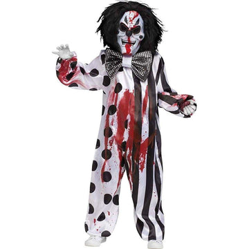 Bleeding Killer Clown Child Costume M 810