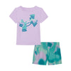 Under Armour Ua Printed Mesh Short Set, Purple Ace - Mesh Short, 18 Months