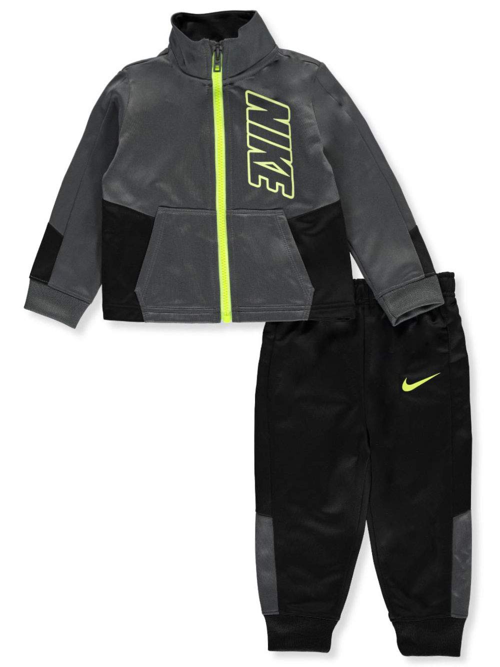 Nike Baby Boys' 2-Piece Tracksuit Pants Set - Black, 12 Months