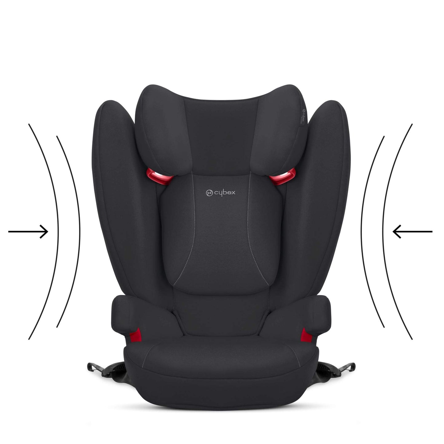 Cybex B-Fix High Back Booster Seat - Lightweight, Latch Installation, Linear Side Impact Protection, Adjustable Headrest - For K