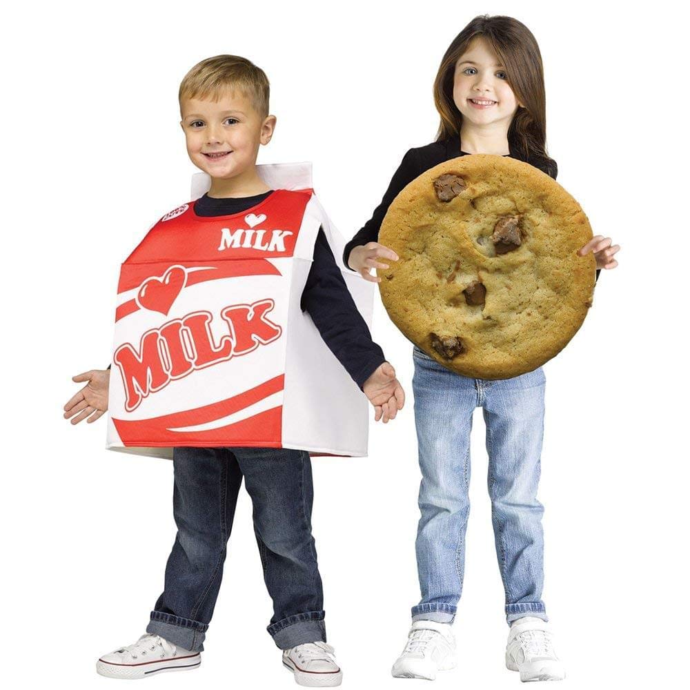 Milk And Cookie Toddler Costumes, 2-Pack