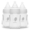 Evenflo Feeding Balance + Wide Neck Glass Bottles - 6Oz 3 Pack