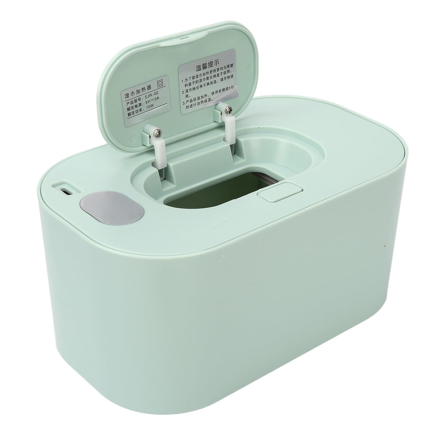 CHICIRIS Baby Wipe Warmer, Portable Diaper Wipe Warmer and Baby Wet Wipes Dispenser with 24H Constant Temperature for Newborn, 1
