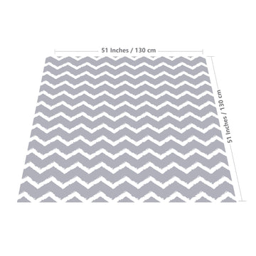 Splat Mat For Under High Chair/Arts/Crafts, Womumon Washable Spill Mat Waterproof Non-Slip Floor Protector Baby Splash Mat, Mess