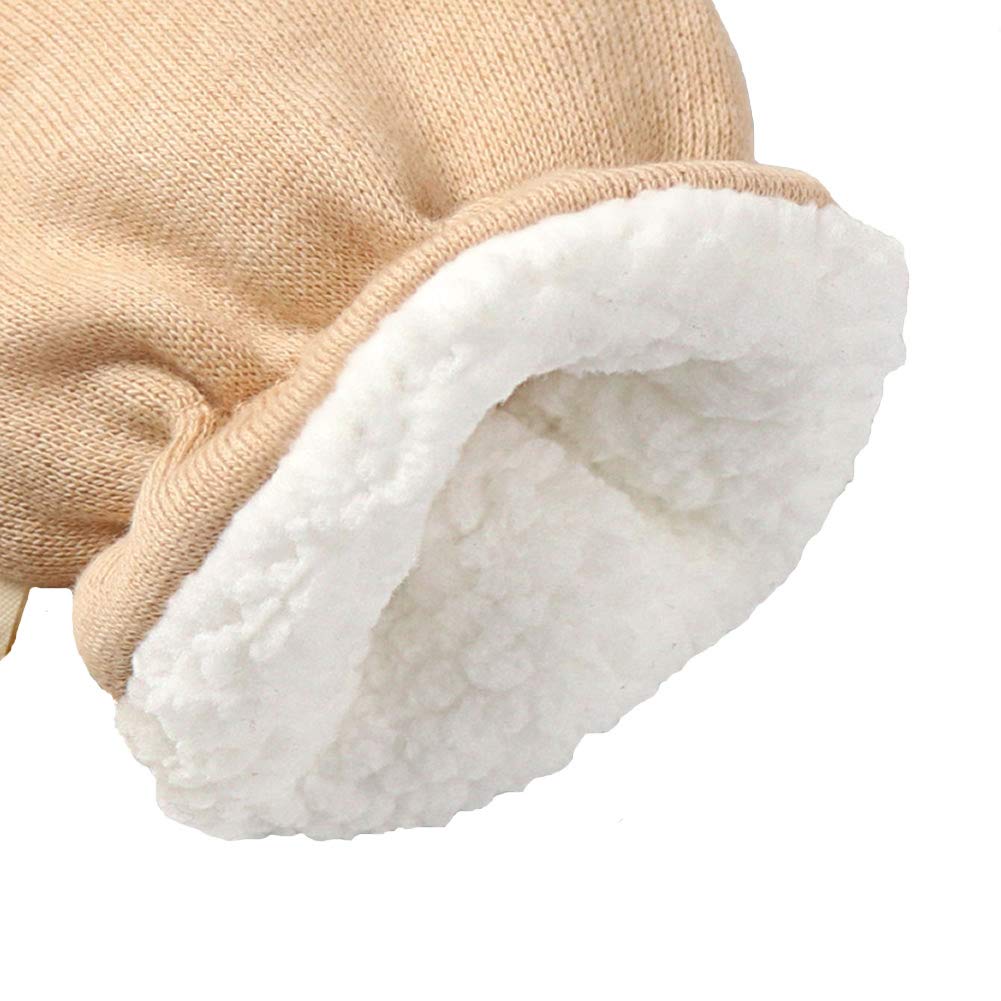 Paladoo Baby Mittens Sherpa Lined Fleece Winter(0-12 Months 1 Pair)