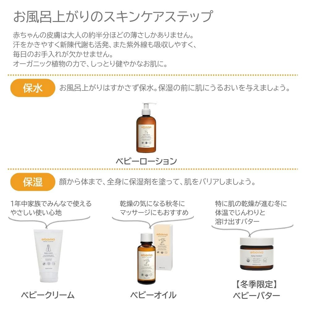 Erbaviva Baby Oil, 4 Fl Oz