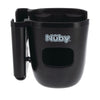 Nuby Cup & Phone Holder - 360 Rotating Clip, Securely Holds Baby Bottles, Cups & Water Bottles - Easy Access Hydration & Phone S