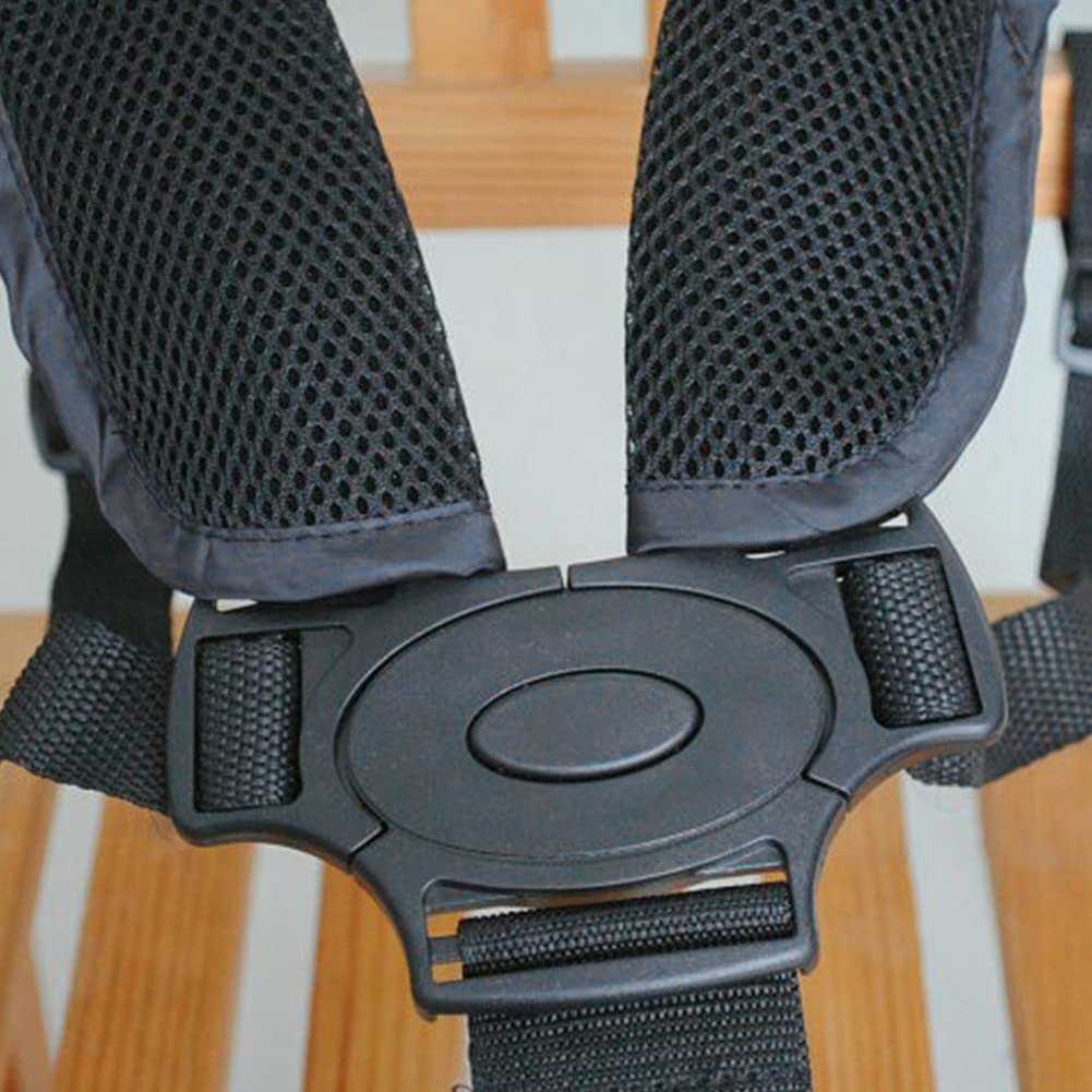 Jianwei 5 Point Baby Seat Belt, High Chair Straps, Universal Baby Safe Harness Replacement, Kids Safe Protection For Stroller Pr