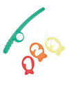Skip Hop Baby Bath Toy STEM Learning & Play Fishing 4-piece Set Bathtub Sensory Development Toy with Color Changing Fish Pole wi