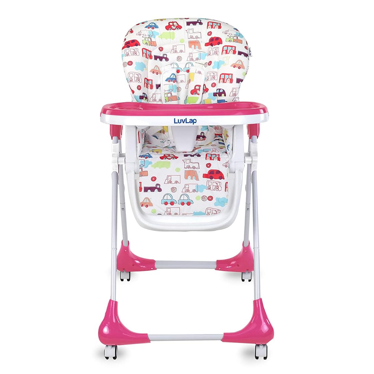 Luvlap Royal High Chair For Baby, En 71 Certified, 3 Position Recline, Baby Feeding Chair With 7 Level Height Adjustment, Adjust