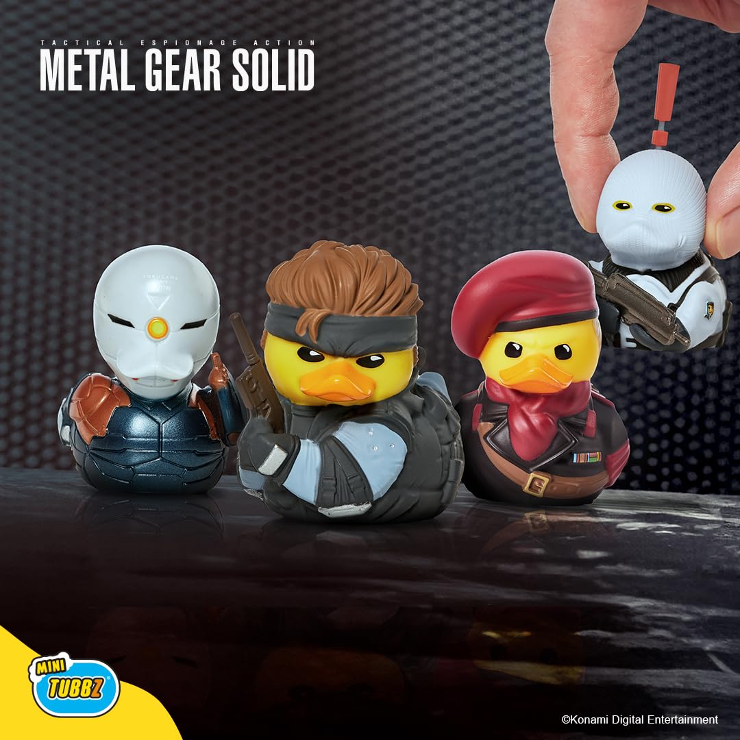 TUBBZ Mini: Metal Gear Solid - Genome Soldier Cosplaying Rubber Duck Vinyl Figure