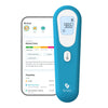 Kinsa Quickscan Smart Thermometer - No-Touch, Contactless Digital Forehead Thermometer For Babies, Kids, Adults - Works With A S
