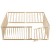 HARPPA Baby Gate Playpen Baby Fence for Babies and Toddlers Play Yards for Play Area (71.5x79.5x24 inches)
