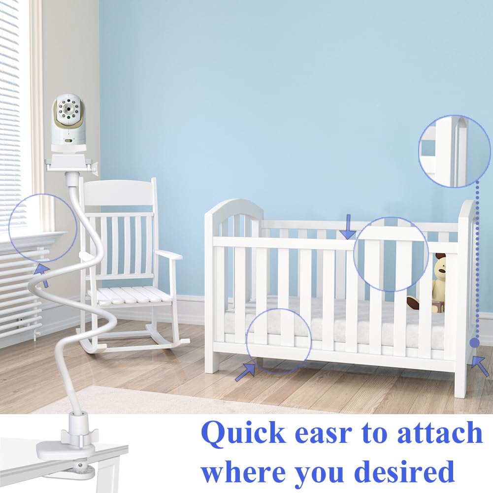 Eysaft Baby Monitor Holder Mount For Infant Optics Dxr-8 Pro & Dxr-8