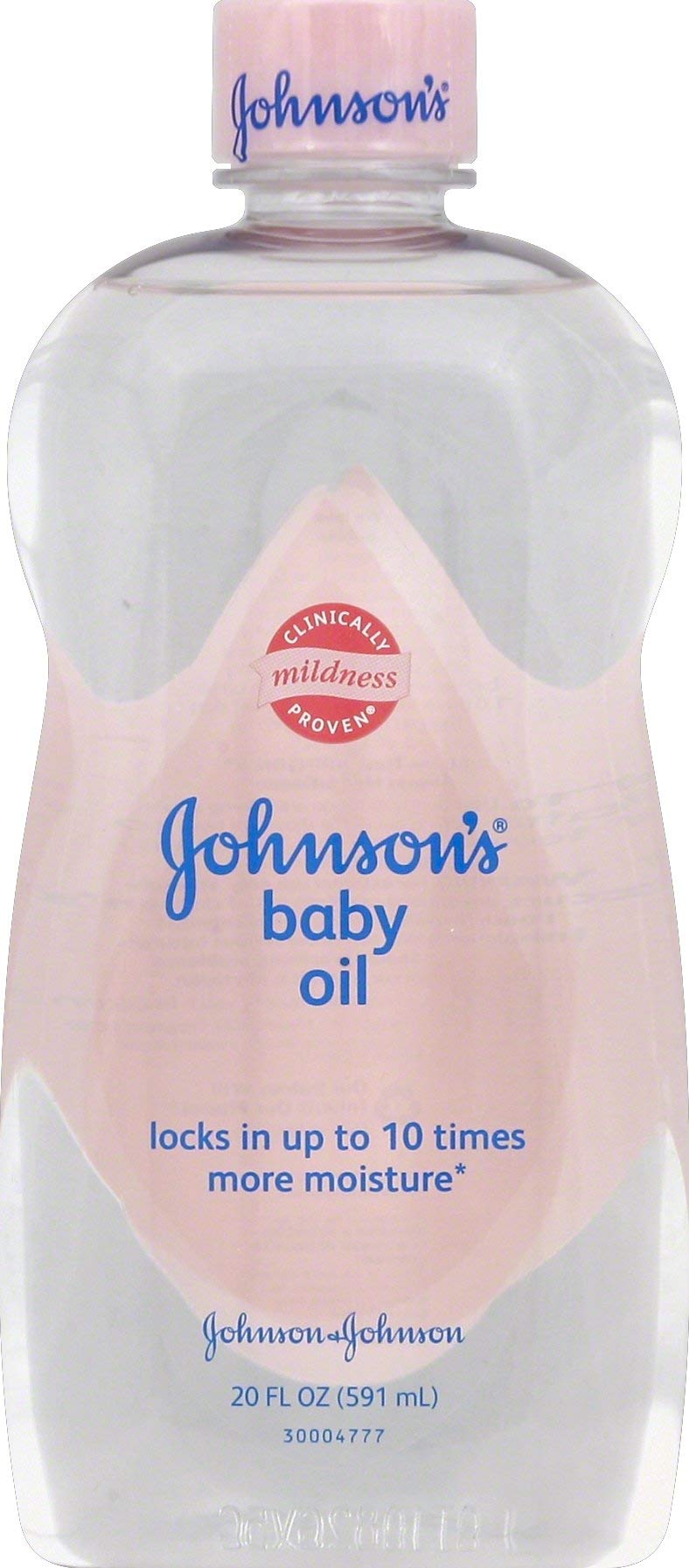 Johnson'S Baby Oil, Pure Mineral Oil To Prevent Moisture Loss, Original 20 Fl. Oz