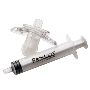 Pacidose Pacifier Liquid Medicine Dispenser With Oral Syringe | Newborn Baby | 0-6 Months