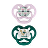 Dr. Brown'S Advantage Baby Pacifiers, 6 -18 Month, Pink, 2 Count