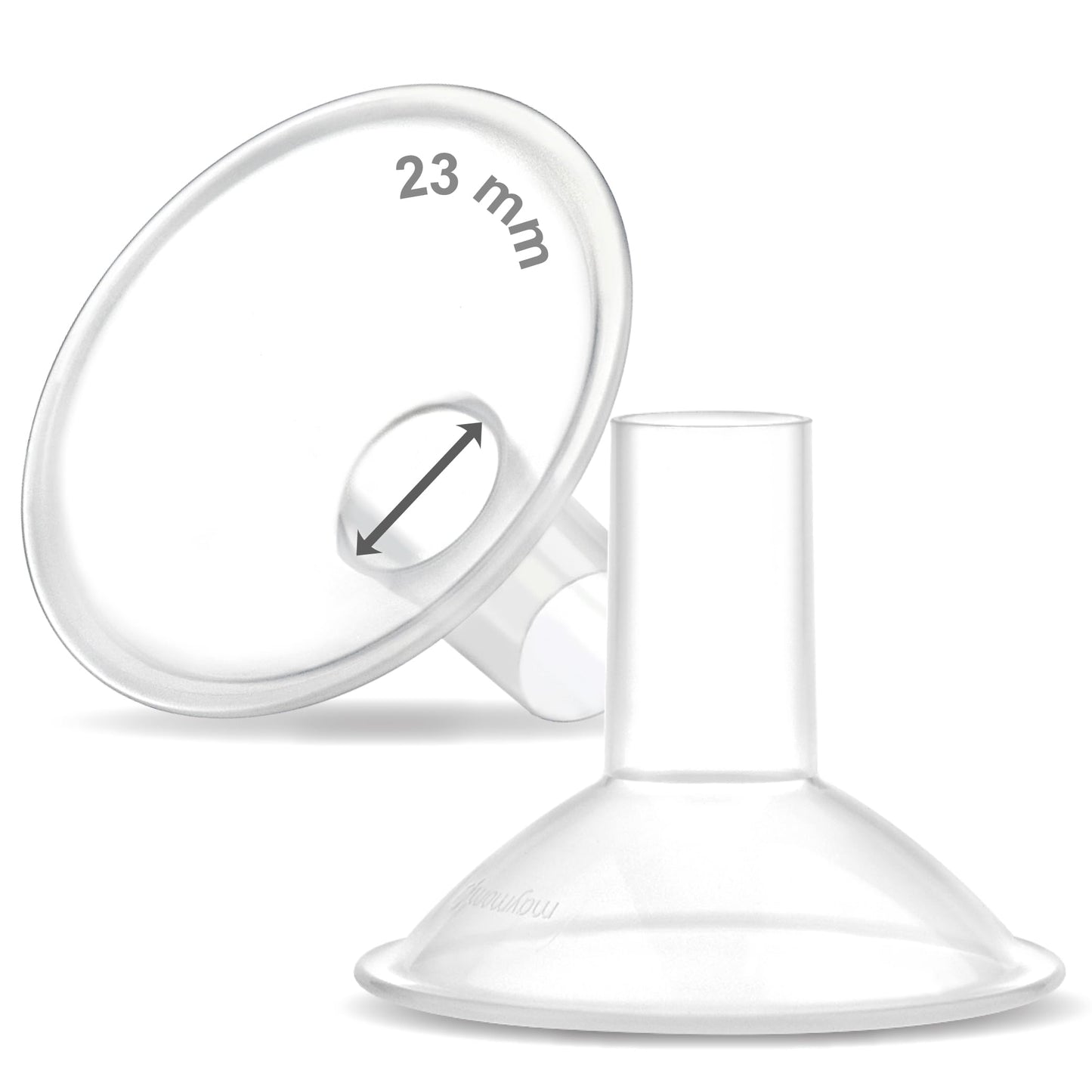 Maymom Myfit Crater Series 23Mm Two-Piece Design Small Breastshield Compatible With Medela Breast Pumps; Not Original Medela Pum