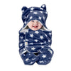 Oyo Baby UltraSoft Baby Swaddle Wrap Blanket With Hood & Booties Warm Fleece Sleeping Bag For Newborns (06 Months 72 * 68 Cm