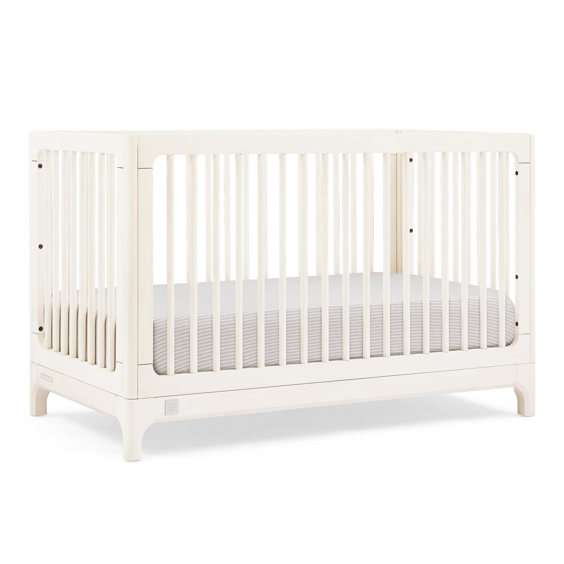 Delta Children Babygap Wren 4-In-1 Convertible Crib Greenguard Gold Certified, Antique White