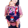 MammaChamp Adjustable Sholder Belt Carry Bags | Kangaroo Baby Carry Bags | Baby Carry Wrap | Front and Back Carrier Position | f
