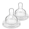 Philips Avent Anti-Colic Baby Bottle Flow 2 Nipple, 2Pk, Scy762/02