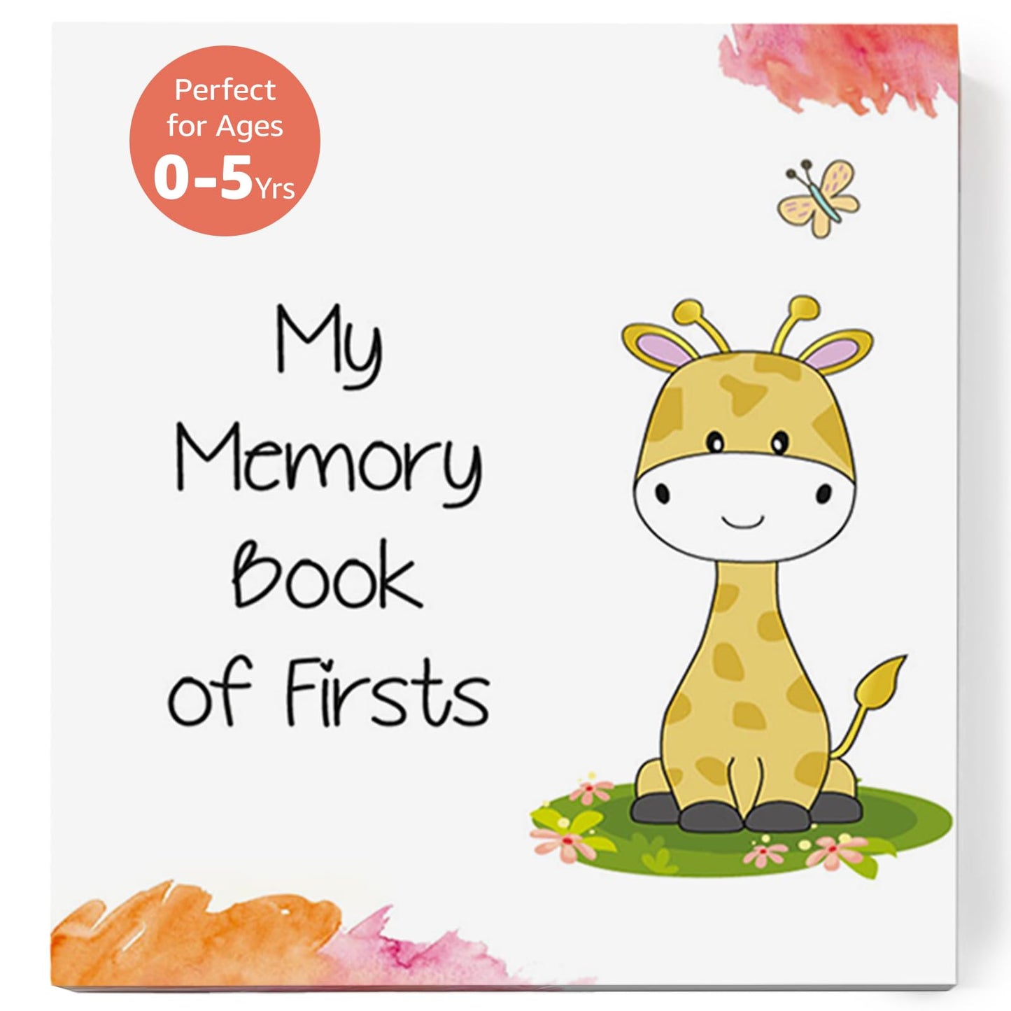 A Baby Cherry - Baby Record Book With Photo Album || 80 Pages || Baby Memory Book For 0 To 5 Years || Milestone Album || Modern
