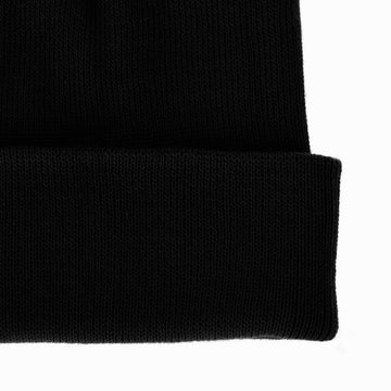 Withmoons Infant Baby Plain Winter Beanie Hat Toddler Skull Cap Ccj875 (Black)