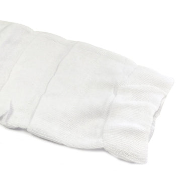 Allydrew Solid Baby Leg Warmer & Solid Toddler Leg Warmer For Boys & Girls (Ruffle White)