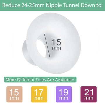 Mompmuir 15Mm Silicone Flange Inserts Compatible With Momcozy S9 Pro S10 S12 Pro, Paruu P10 P3 R12, Tsrete, Kmaier, Momwills, Fo