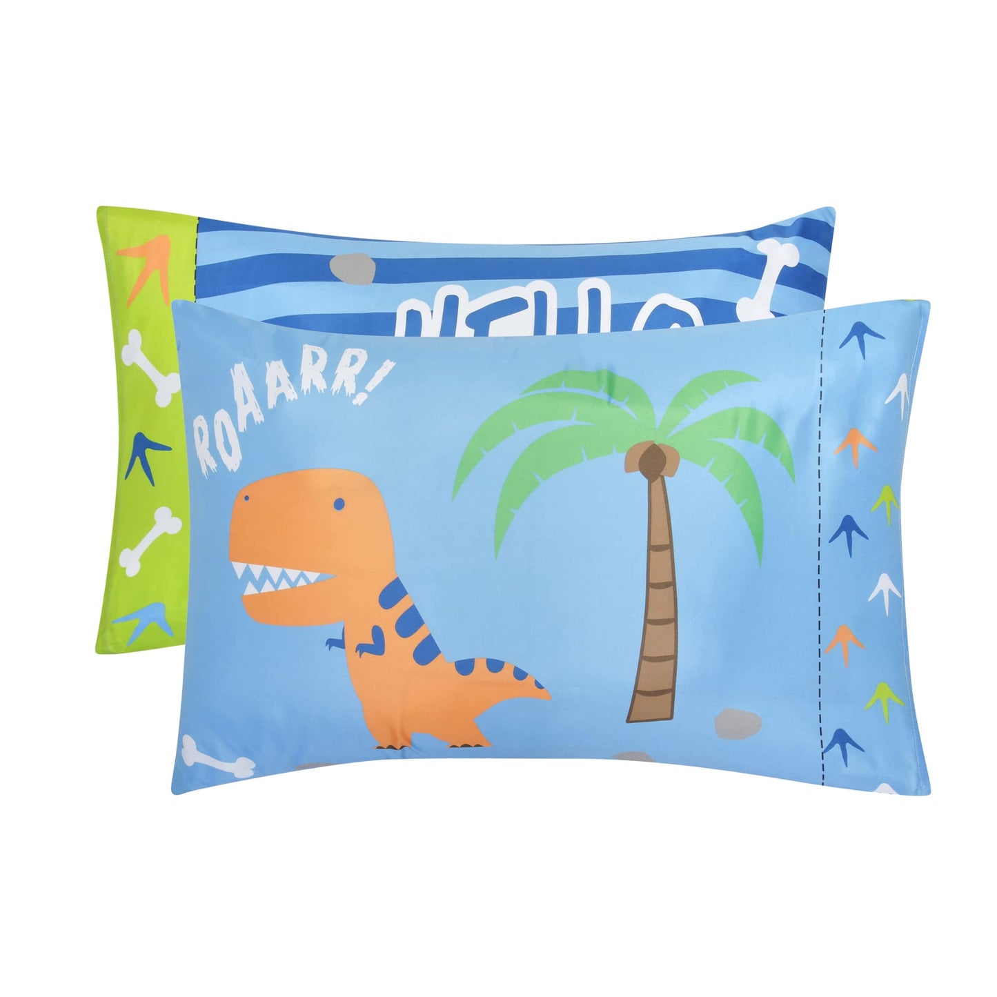 Everyday Kids Dinosaur Toddler Sheets Set