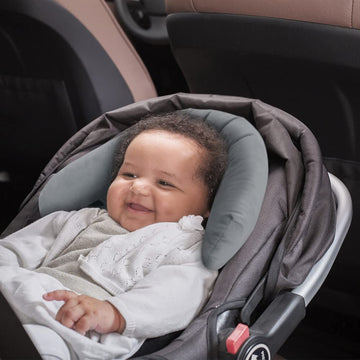 Coolbebe Upgraded 3-In-1 Babybody Support & Strap Covers Set For Newborn Infant - Extra Soft Car Seat Insert Cushion Pad, Perfec