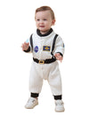 Lxkikmm Baby Toddler Boy Astronaut Costume Space Suit Cosplay Party Jumpsuit Halloween Rompers,White 18-24 Months