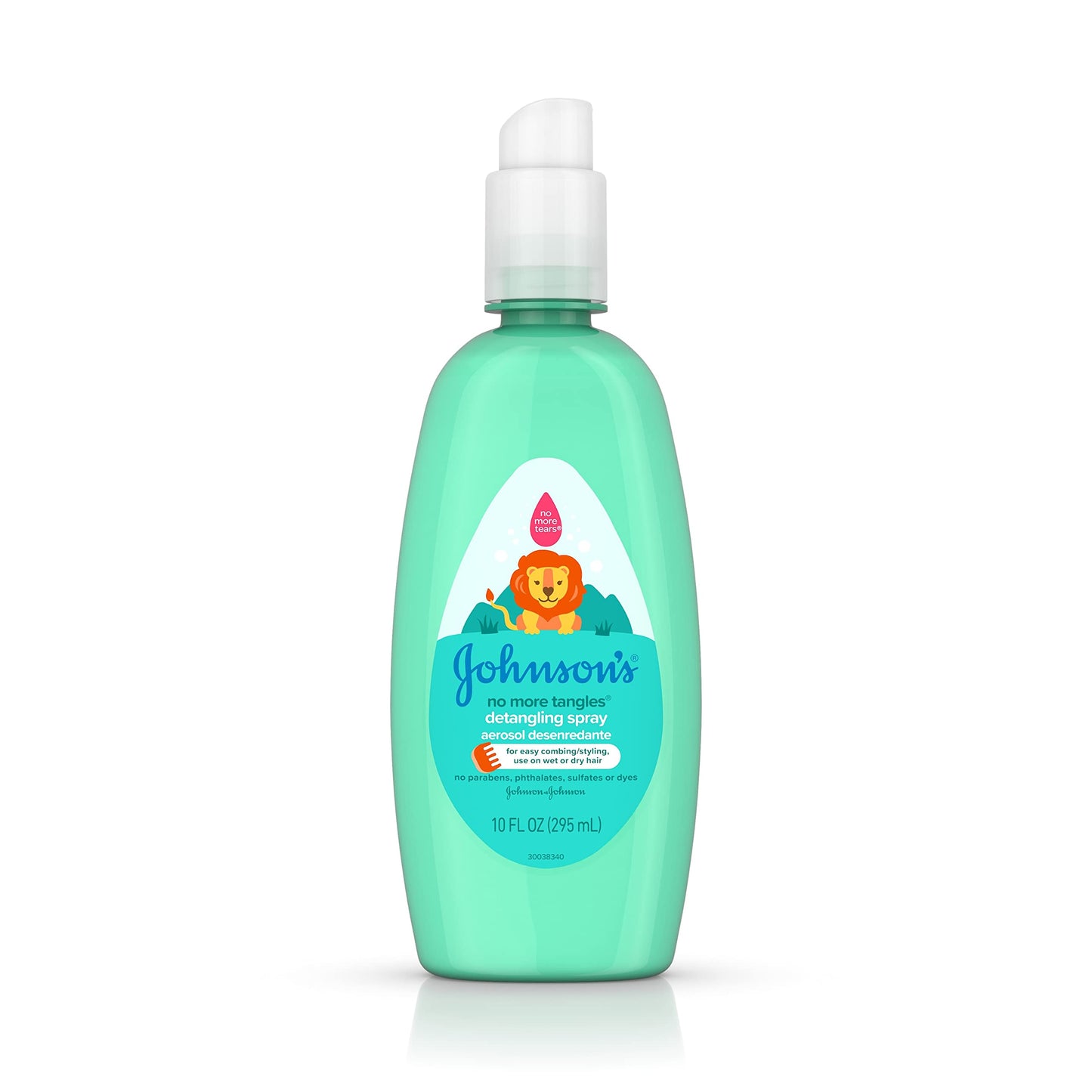 Johnson'S No More Tangles Toddler & Kids Detangling Spray To Unlock Knots In Hair, Hypoallergenic & Paraben-Free, No More Tears