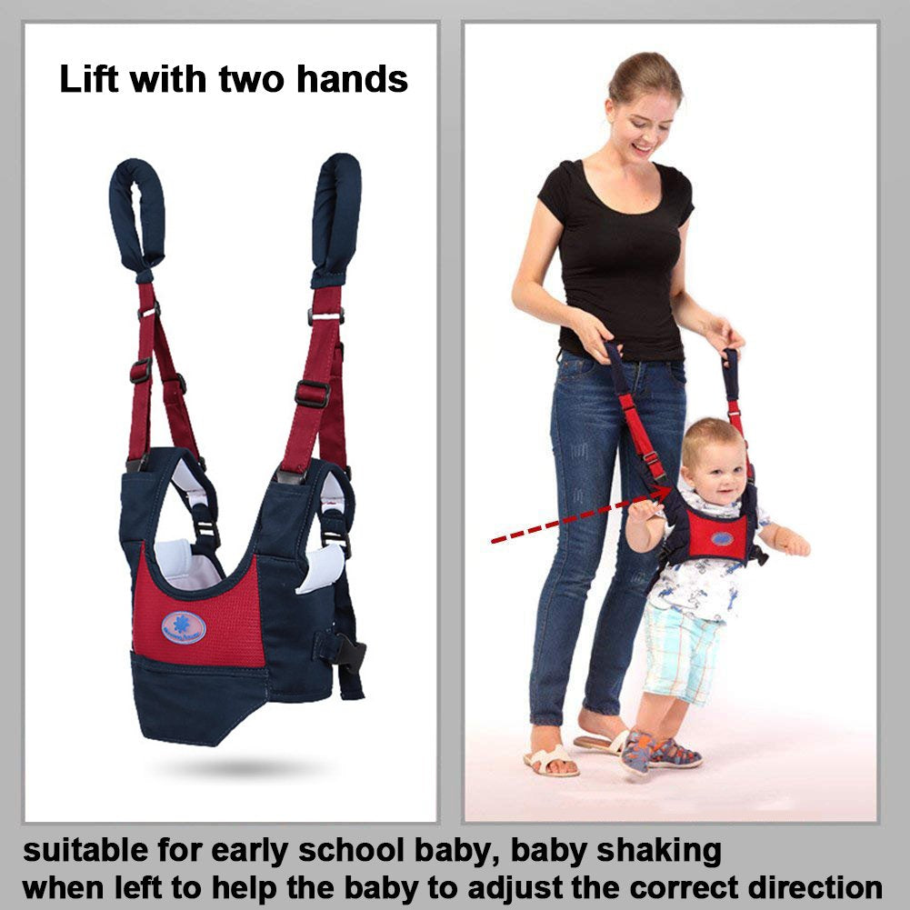 Baby Walker Toddler Walking Assistant, Deralaon Handheld Stand Up And Walking Learning Leash Kids Safety Breathable Walking Harn